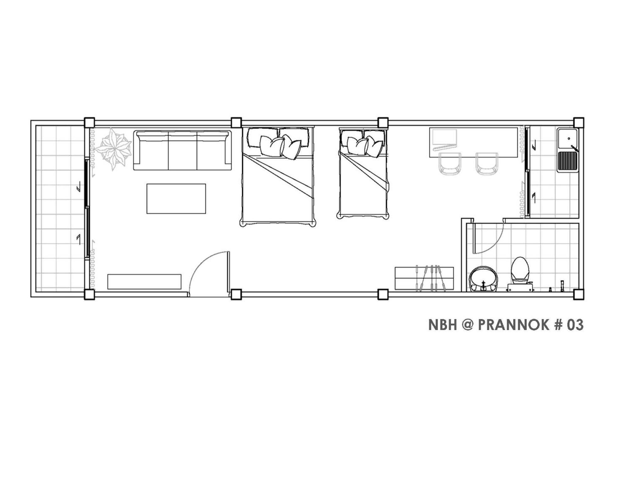 Nbh.@ Prannok Daire Bangkok Dış mekan fotoğraf